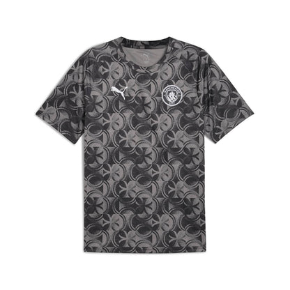 Manchester City Pre-match Jersey Pre-match Tops PUMA Black S 