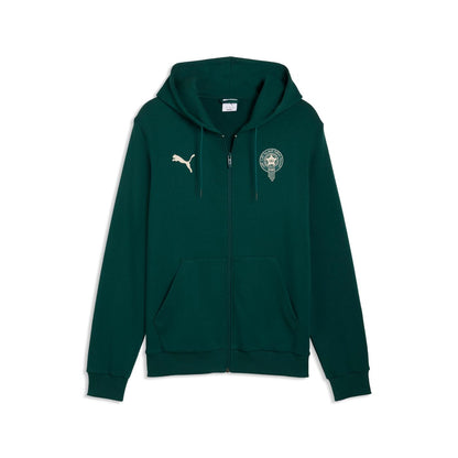 Morocco ftblCulture Hooded Sweat Jacket Jackets PUMA Green XS 