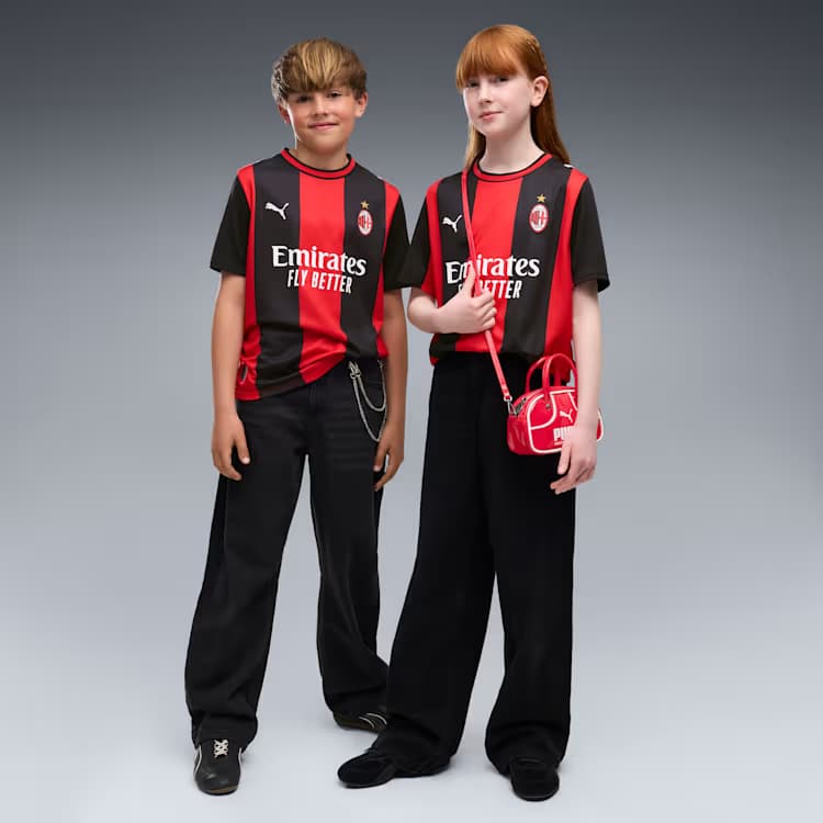 AC Milan Home Jersey Youth Official Jerseys PUMA 