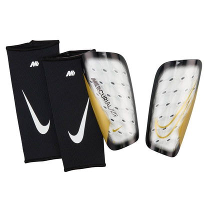 Nike Mercurial Lite Shin Guards Nike White / Gold XS 