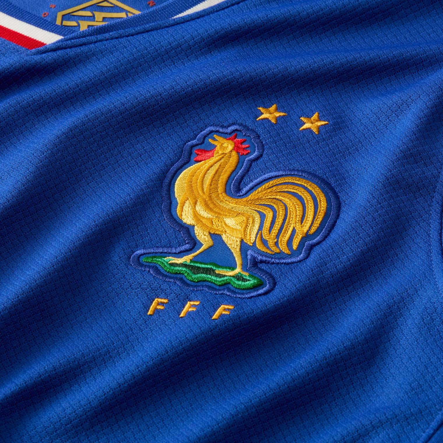France FFF 2024/25 Stadium Home Licensed Jerseys Nike 