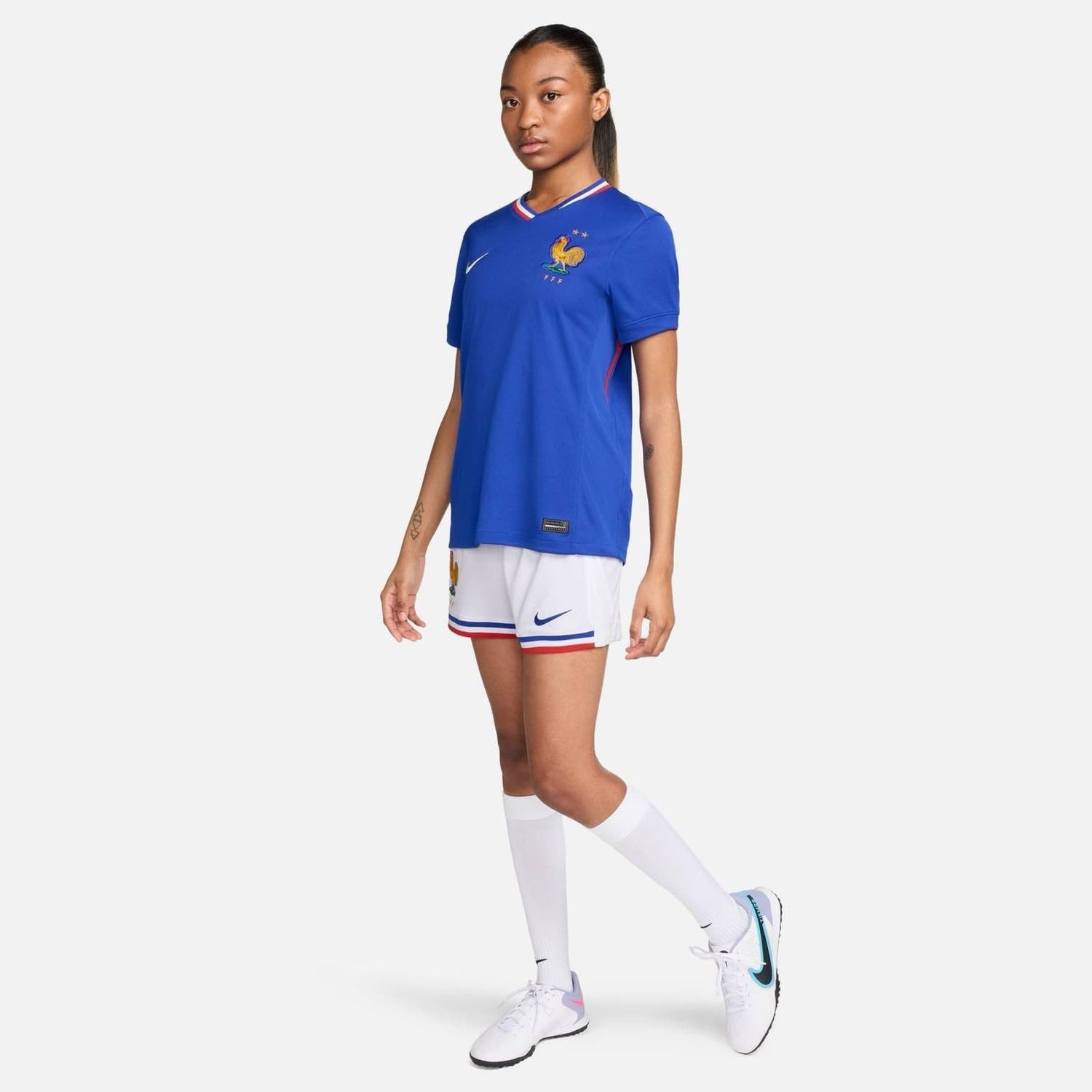 France FFF 2024/25 Stadium Home Licensed Jerseys Nike 