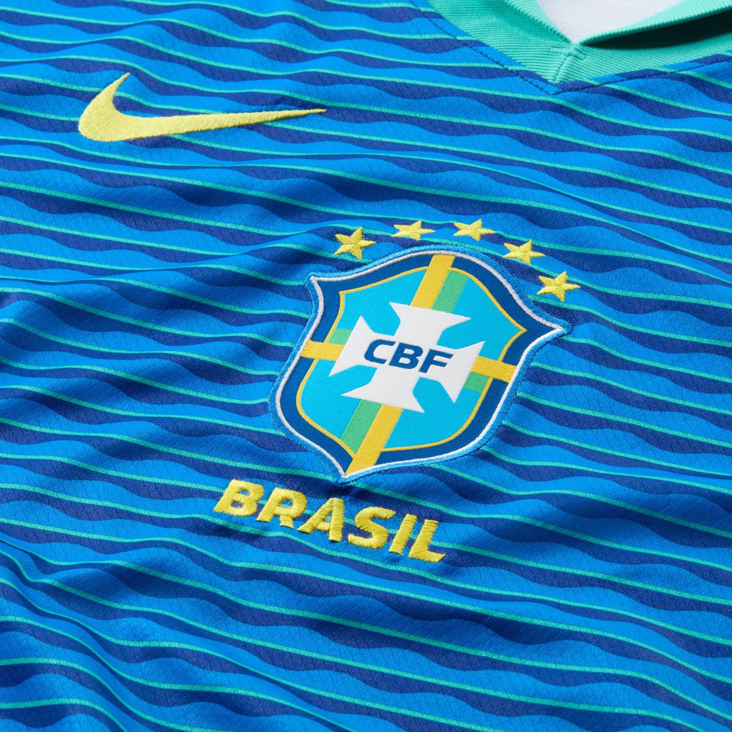 Brazil 2024 Stadium Away Licensed Jerseys Nike 