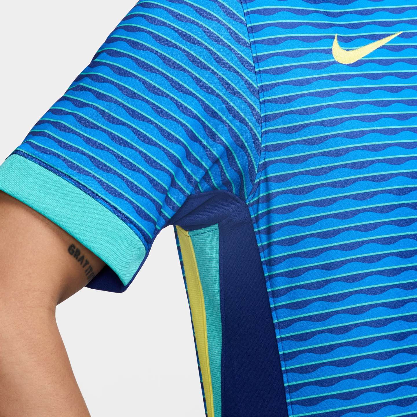 Brazil 2024 Stadium Away Licensed Jerseys Nike 