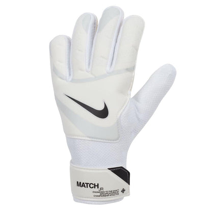 Nike Match Jr. Goalkeeper Gloves Goalie Gloves Nike White / Black 3 