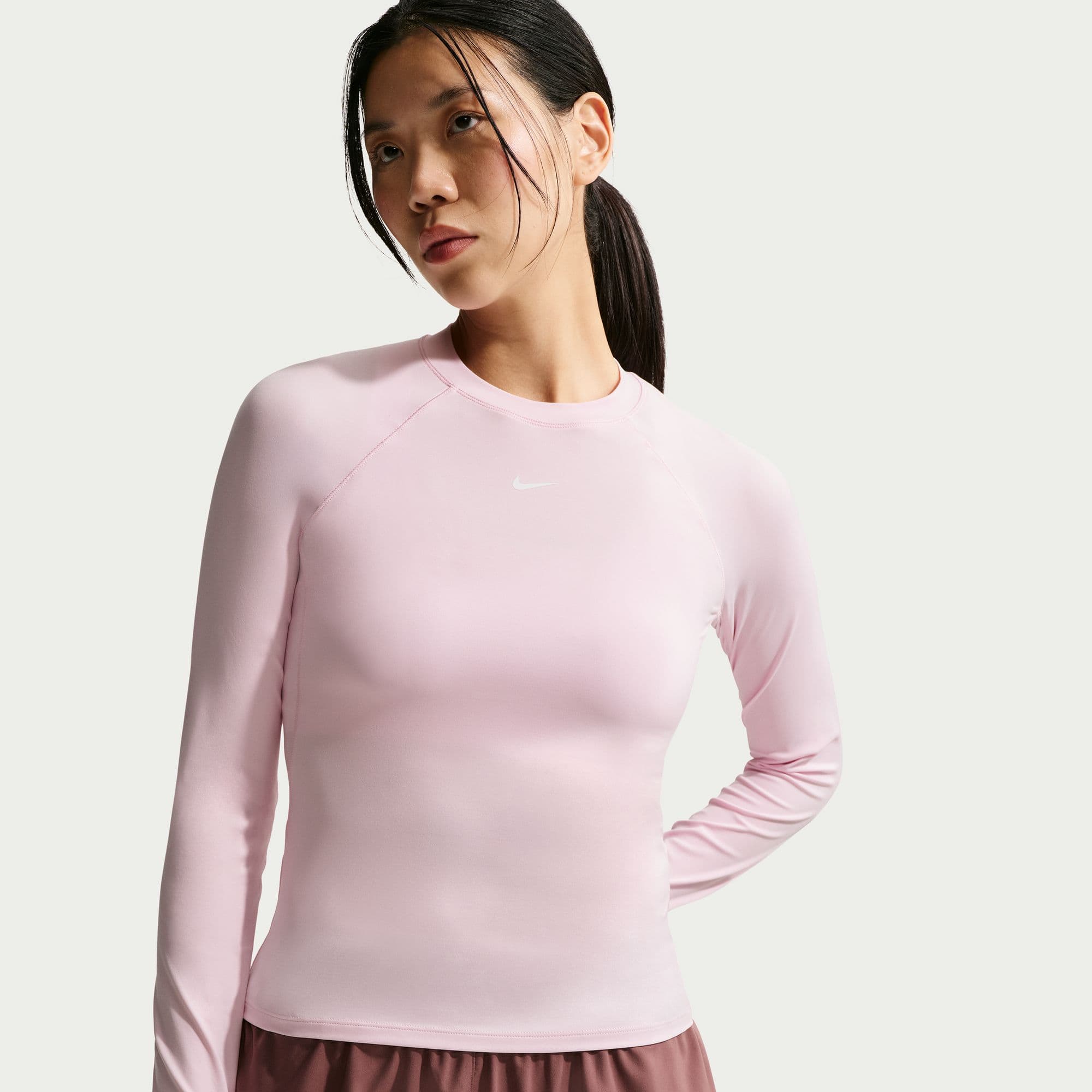 Nike Pro Training Tops Nike Pink 2XS 