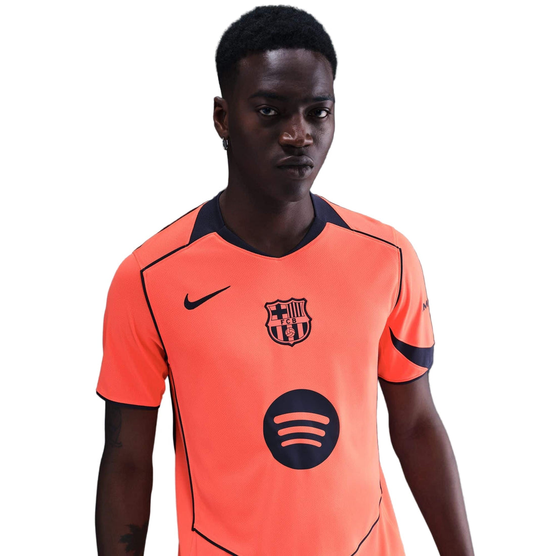 FC Barcelona 2025/26 Stadium Third Official Jerseys Nike Orange S