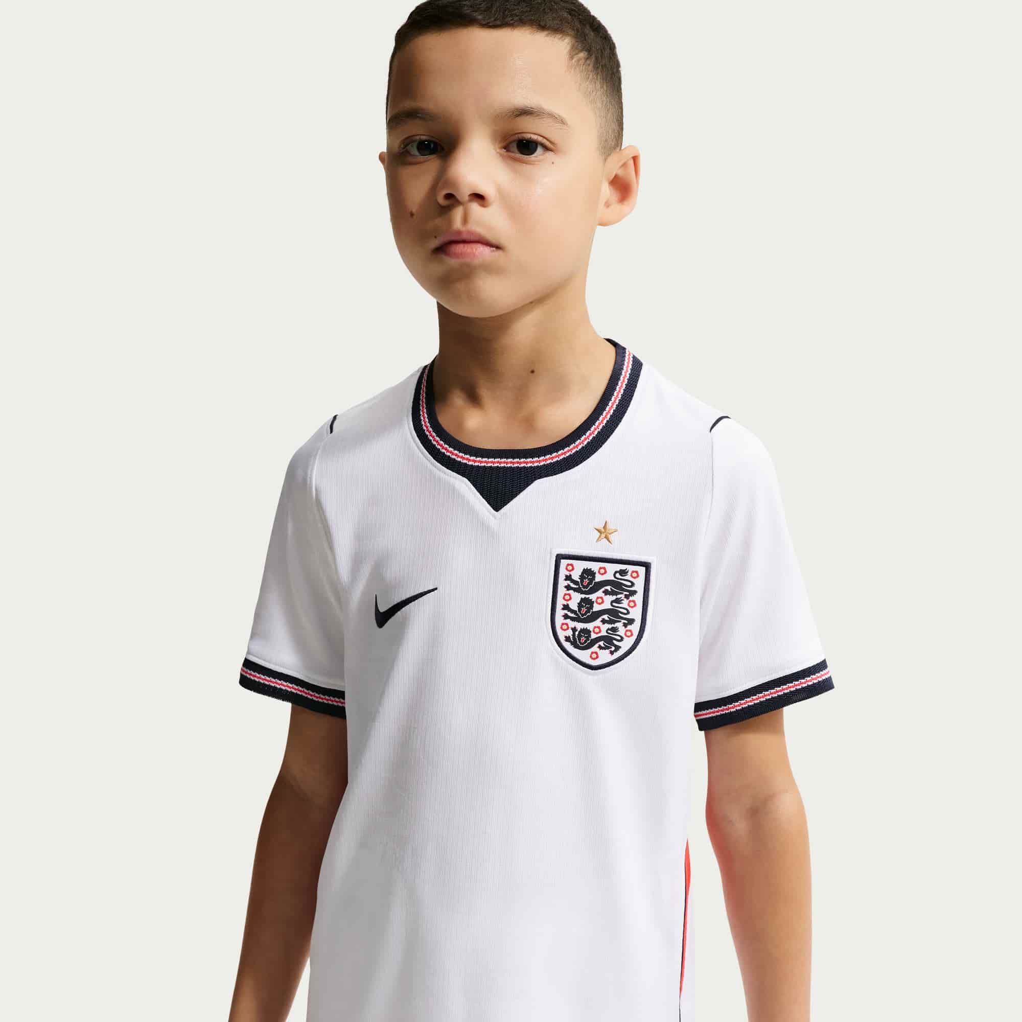 England 2026 Stadium Home Jersey Youth Official Jerseys Nike White YXS 