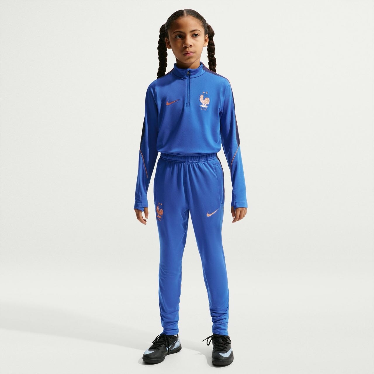 France Strike Drill Training Top Youth Training Tops Nike 