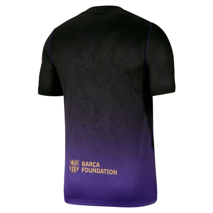 FC Barcelona 2026/27 Stadium Away Jersey in black and purple.