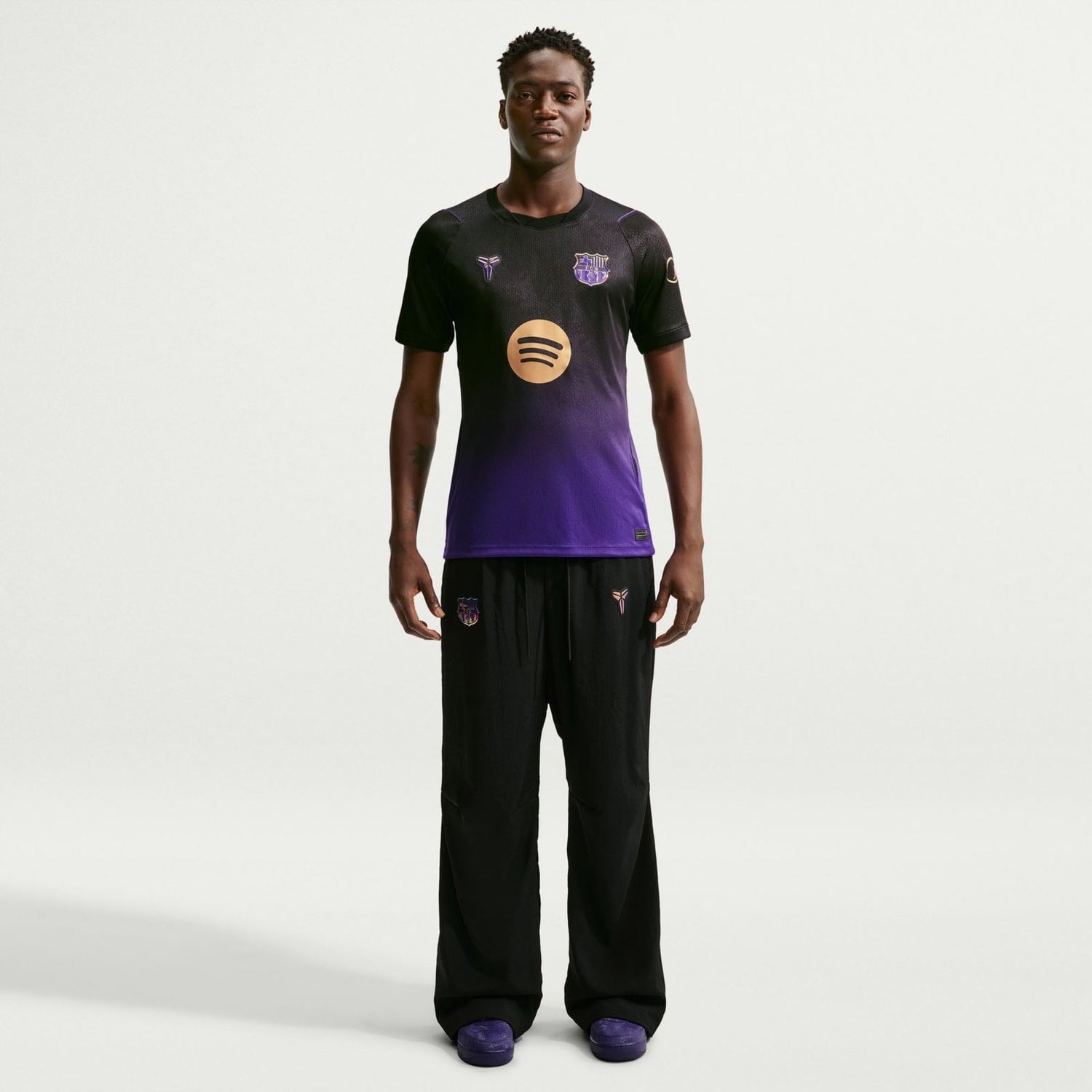 FC Barcelona 2026/27 Stadium Away Jersey in black and purple.