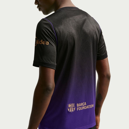 FC Barcelona 2026/27 Stadium Away Jersey in black and purple.
