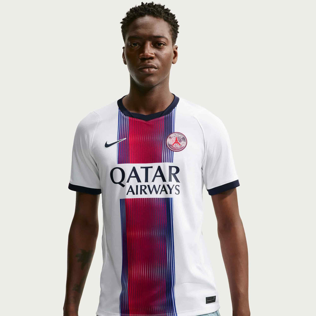 Paris Saint-Germain 2026/27 Stadium Away Jersey Official Jerseys Nike White S