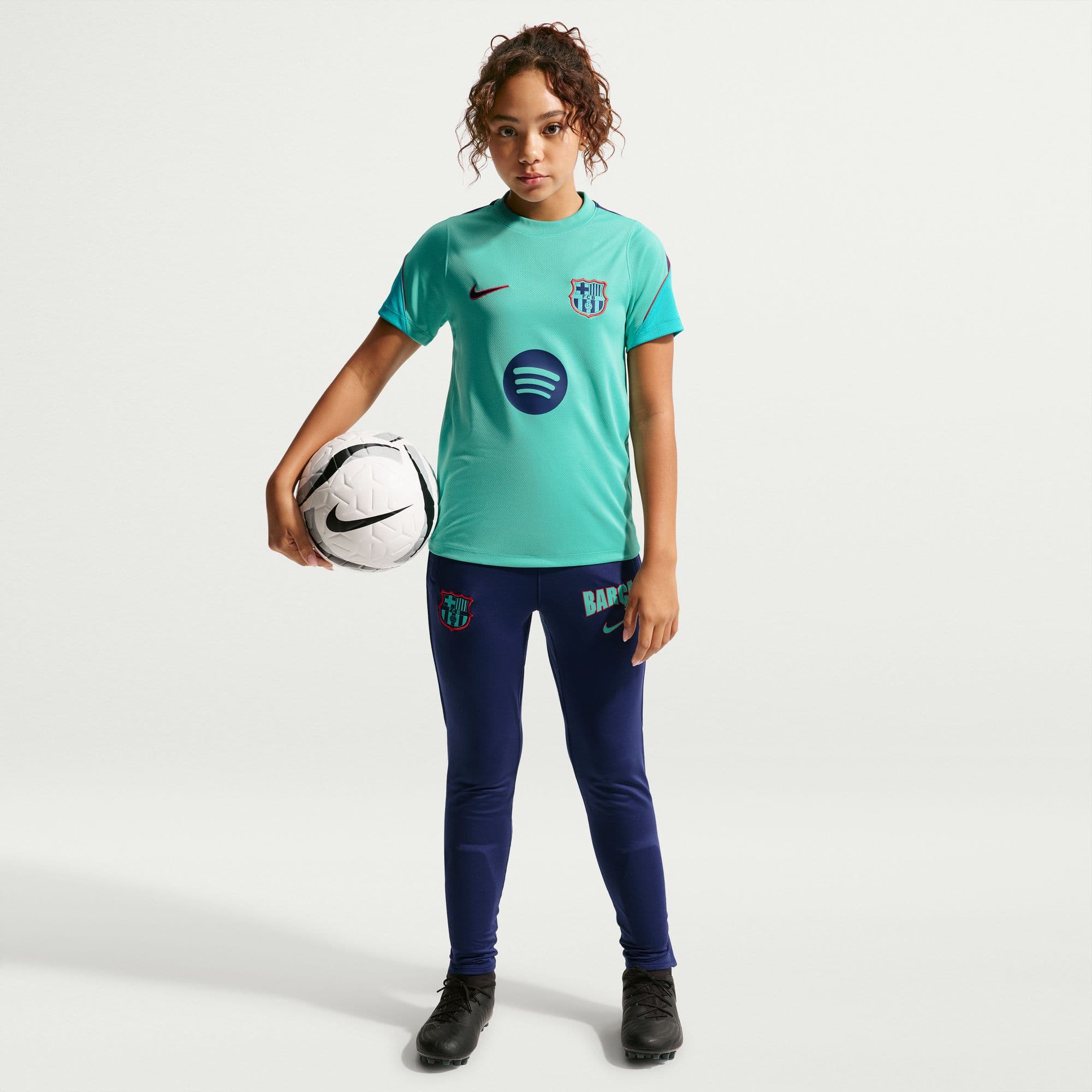 FC Barcelona Strike Third Youth soccer top
