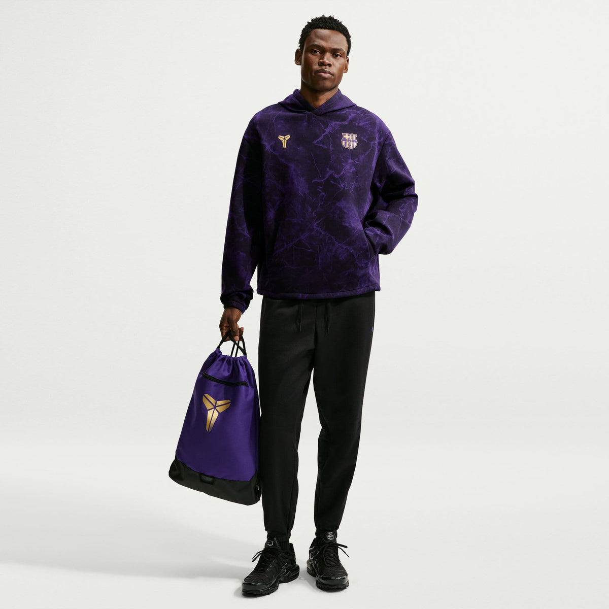 FC Barcelona Away Pullover Hoodie Hoodies Nike 