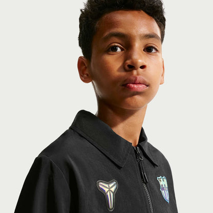 FC Barcelona Away Soccer Jacket Youth Jackets Nike 