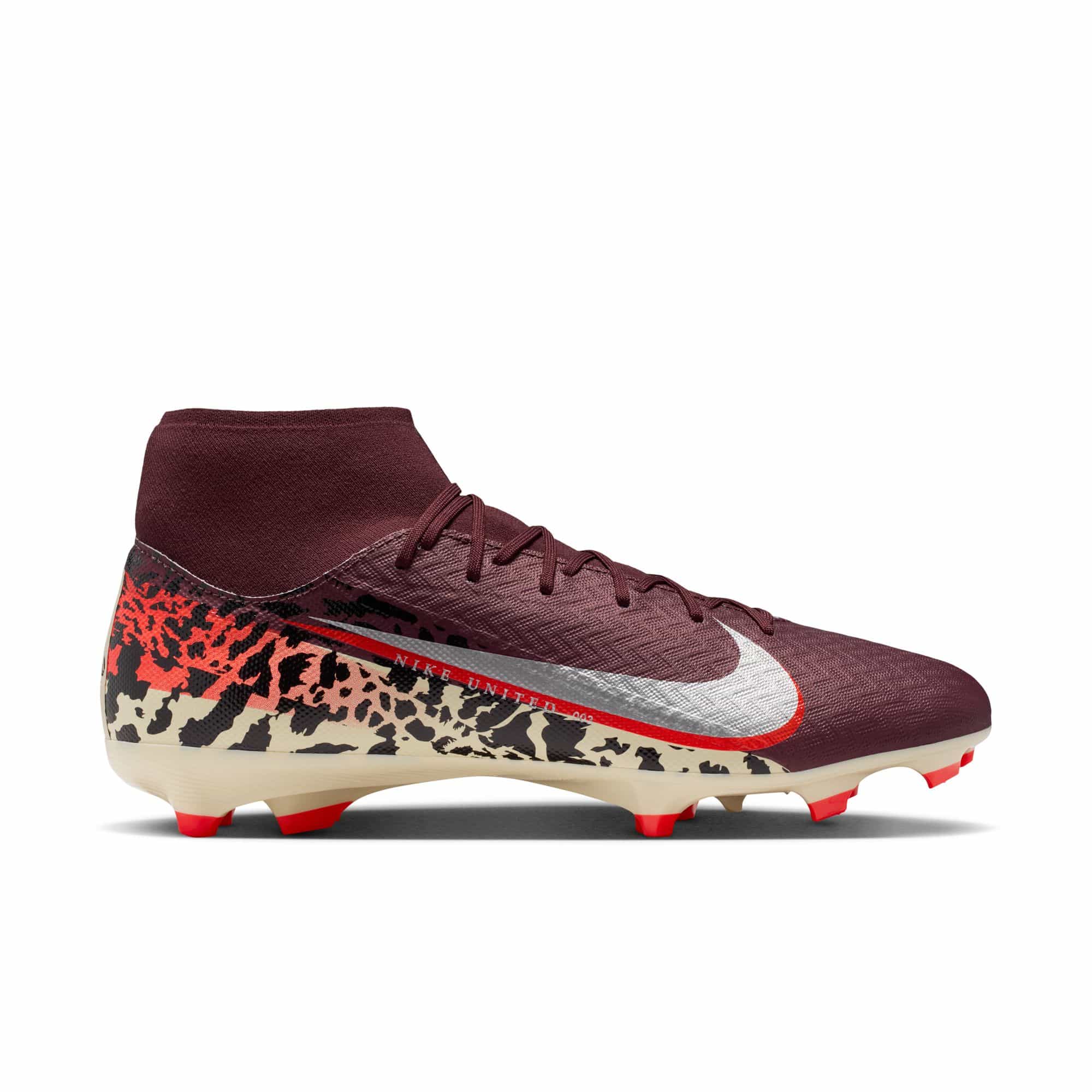 Nike United Mercurial Superfly 10 Academy MG soccer cleat side view