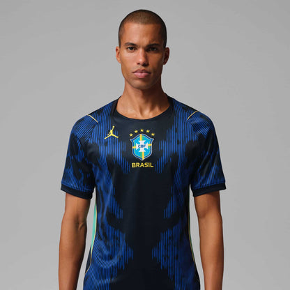 Brazil 2026 Stadium Away Jersey Official Jerseys Nike Blue S 