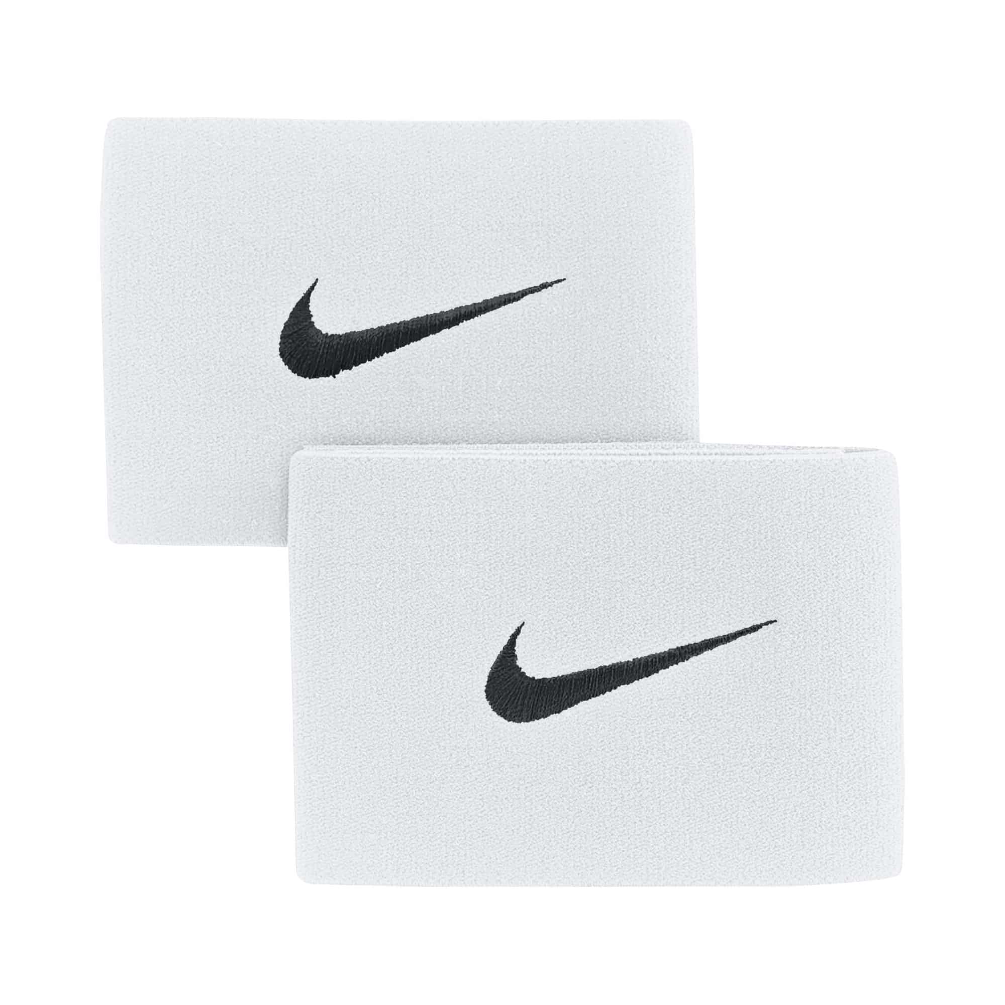 Nike Guard Stay II Shin Guard Straps Shin Guards Sleeve Nike White ONE SIZE 