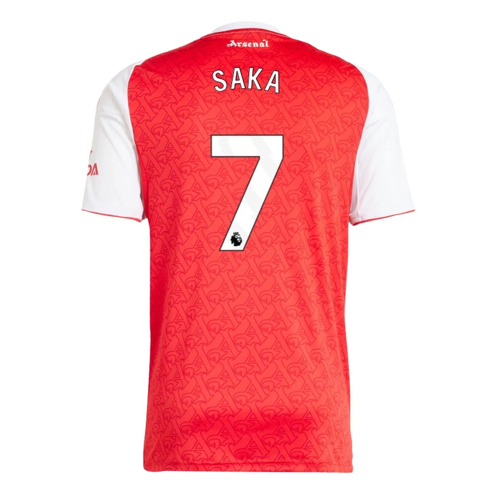 Arsenal 25/26 Home Jersey Saka Official Jerseys adidas Red S