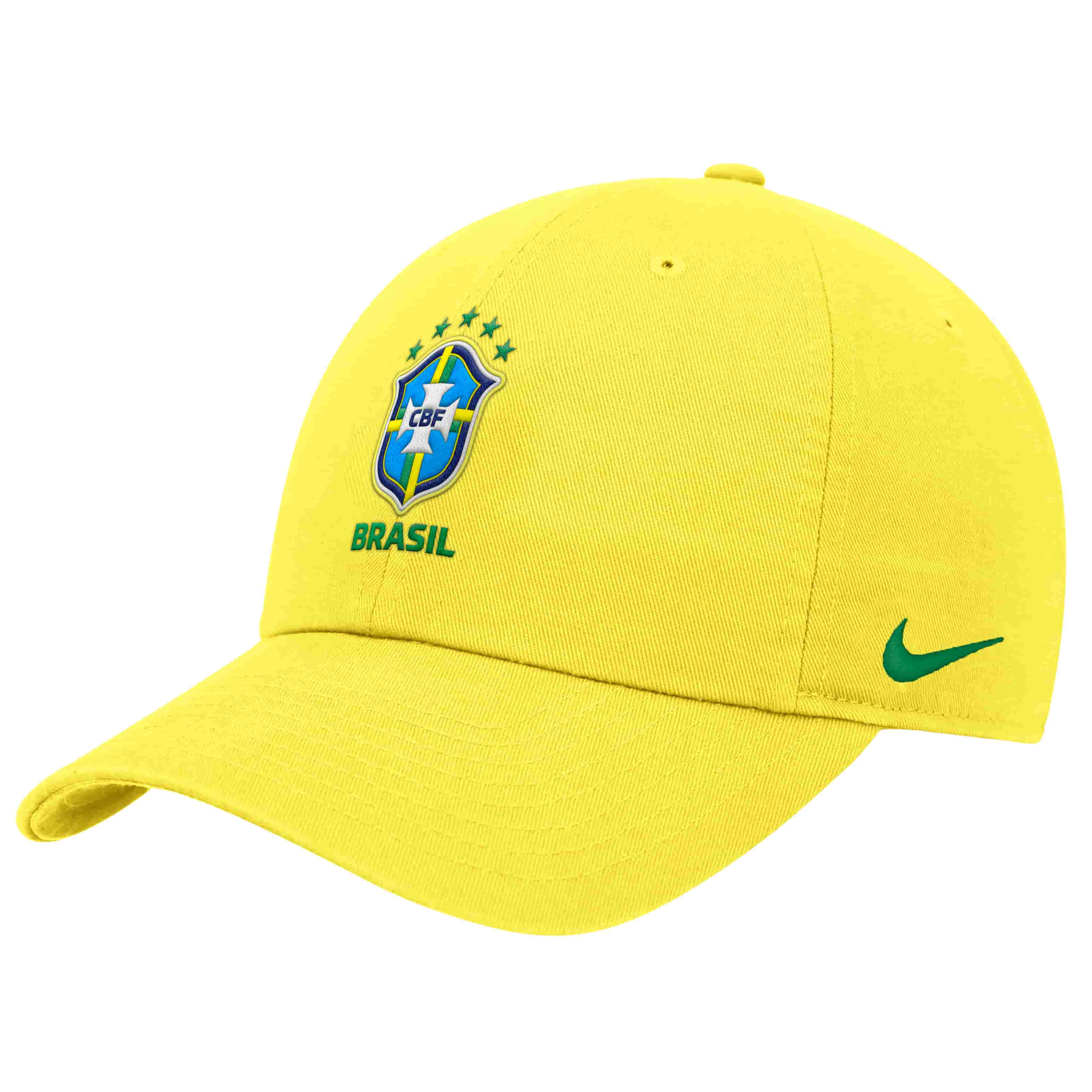 Brazil Club Cap Hats Nike Yellow ONE SIZE 