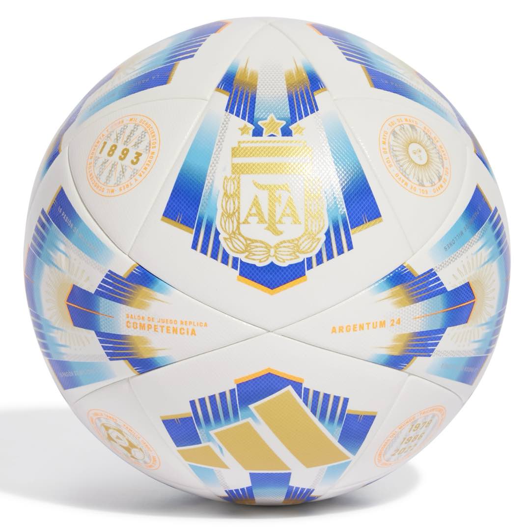 Argentina 24 Competiton Soccer Ball Training Balls adidas White 4