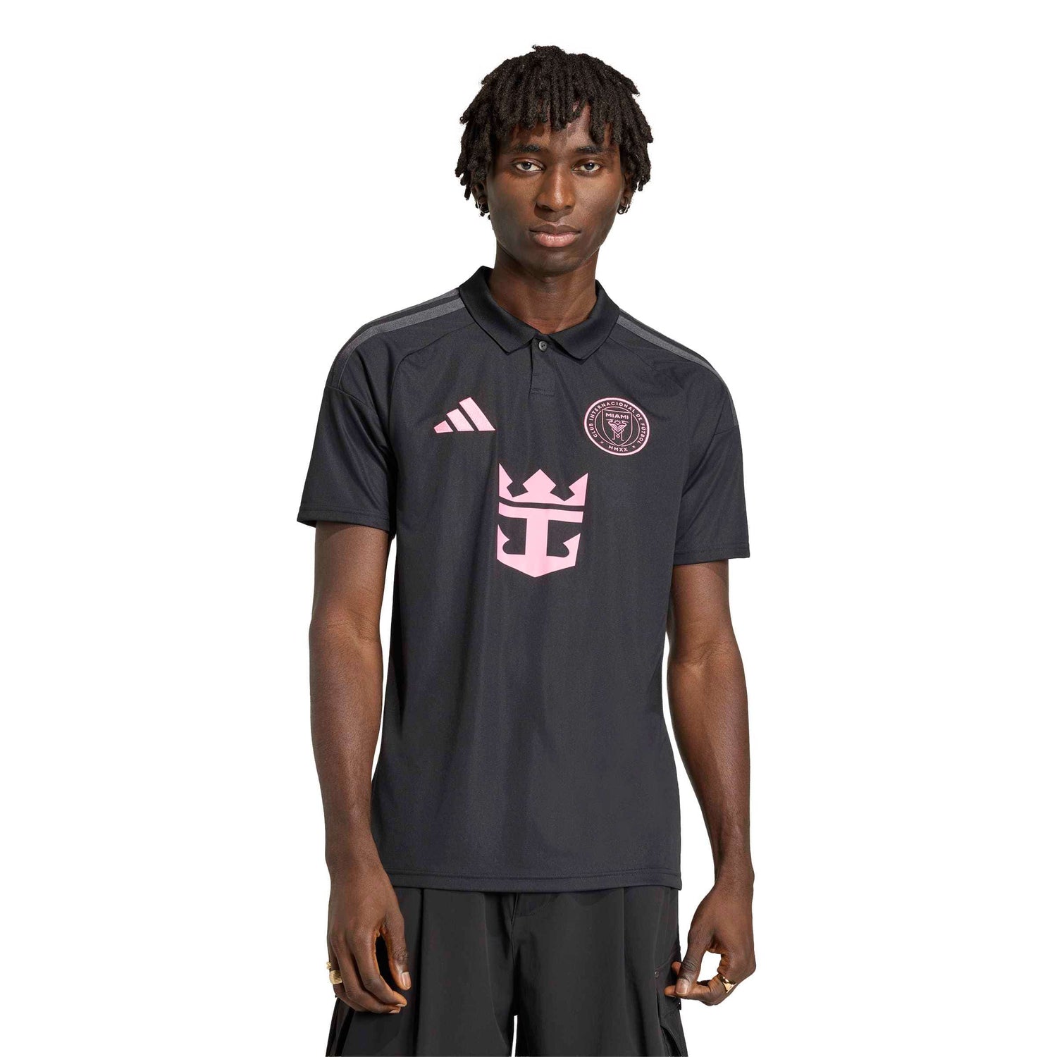 Inter Miami CF Away Jersey Messi Official Jerseys adidas Black XS 
