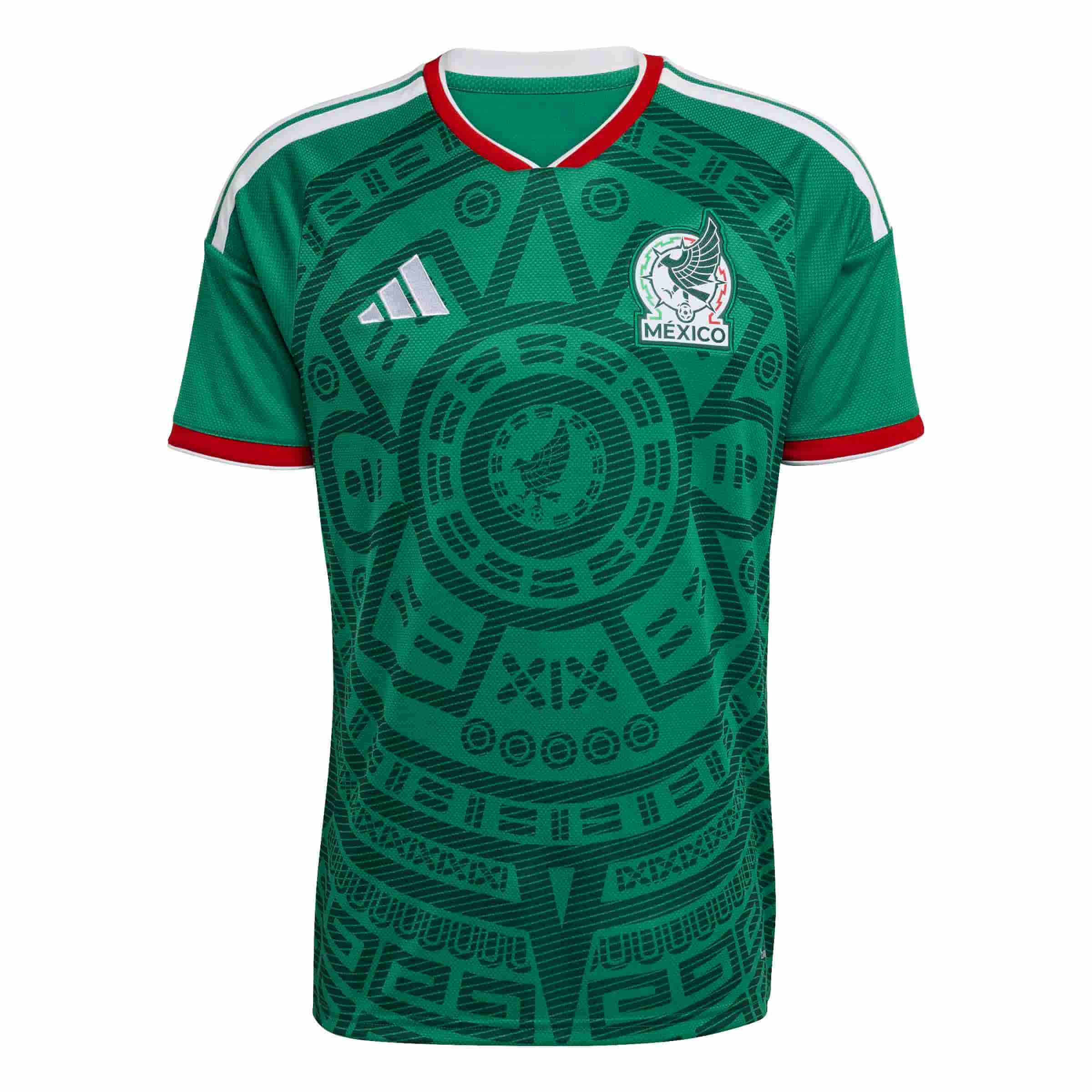 Mexico 26 Home Jersey Official Jerseys adidas Green XS 