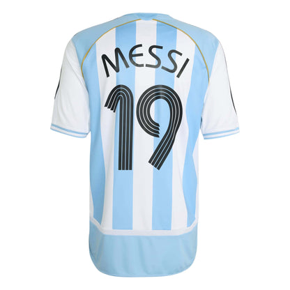 Argentina Home Jersey 2006 Messi Official Jerseys adidas 
