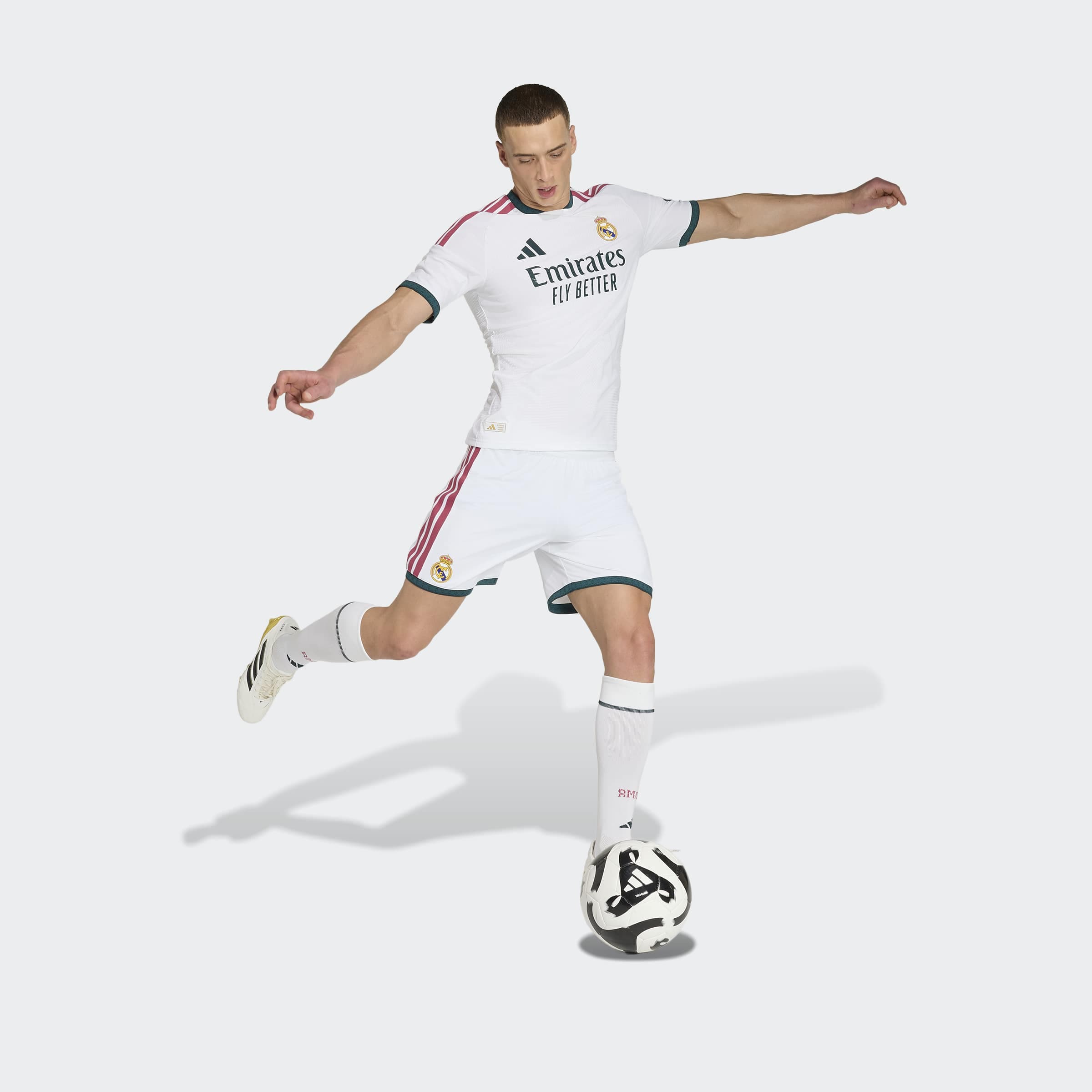 Real Madrid 26/27 Home Authentic Jersey player pose