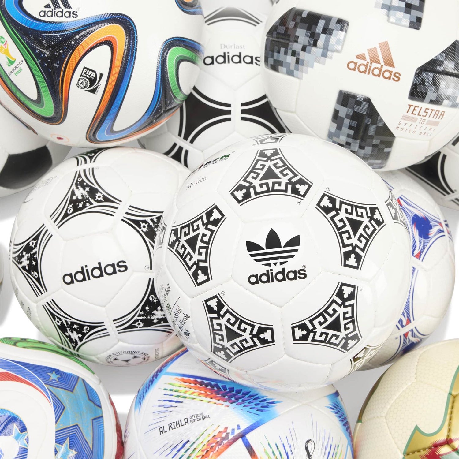 FIFA World Cup Historical Pro Ball Set