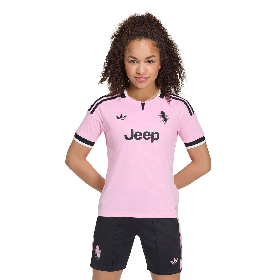 Juventus 26/27 Away Jersey Youth Official Jerseys adidas Pink YS 