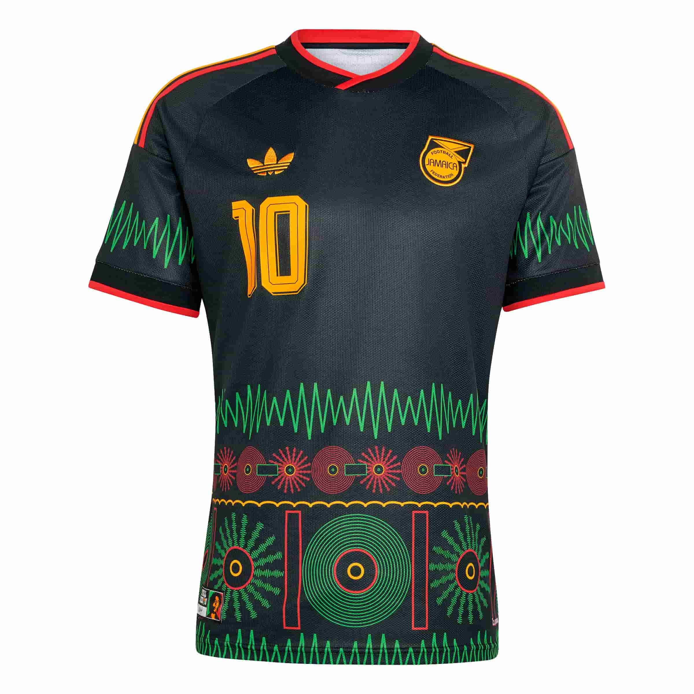 Jamaica 26 x Bob Marley Away Jersey Official Jerseys adidas 