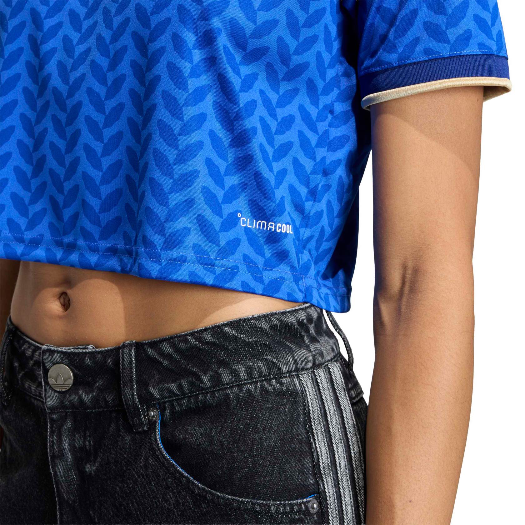 Italy 2026 Home Cropped Jersey Women Official Jerseys adidas 