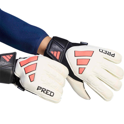 adidas Predator Match Fingersave Goalkeeper Gloves Goalkeeper Gloves adidas 