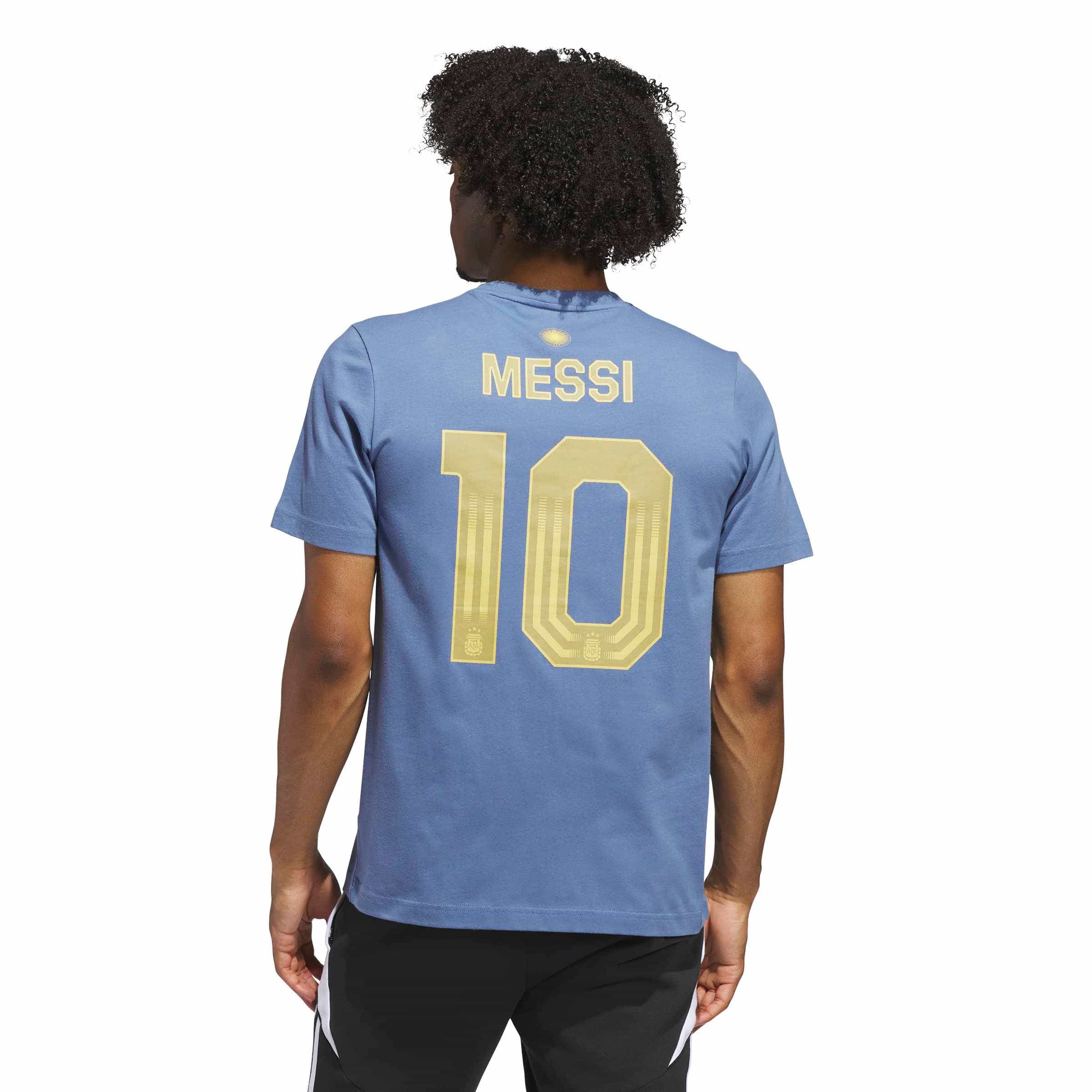 MESSI NAME &amp; NUMBER GRAPHIC T-Shirt Official Jerseys adidas 