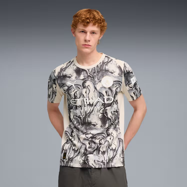 Manchester City x Year of the Horse Official Jerseys PUMA White XS 