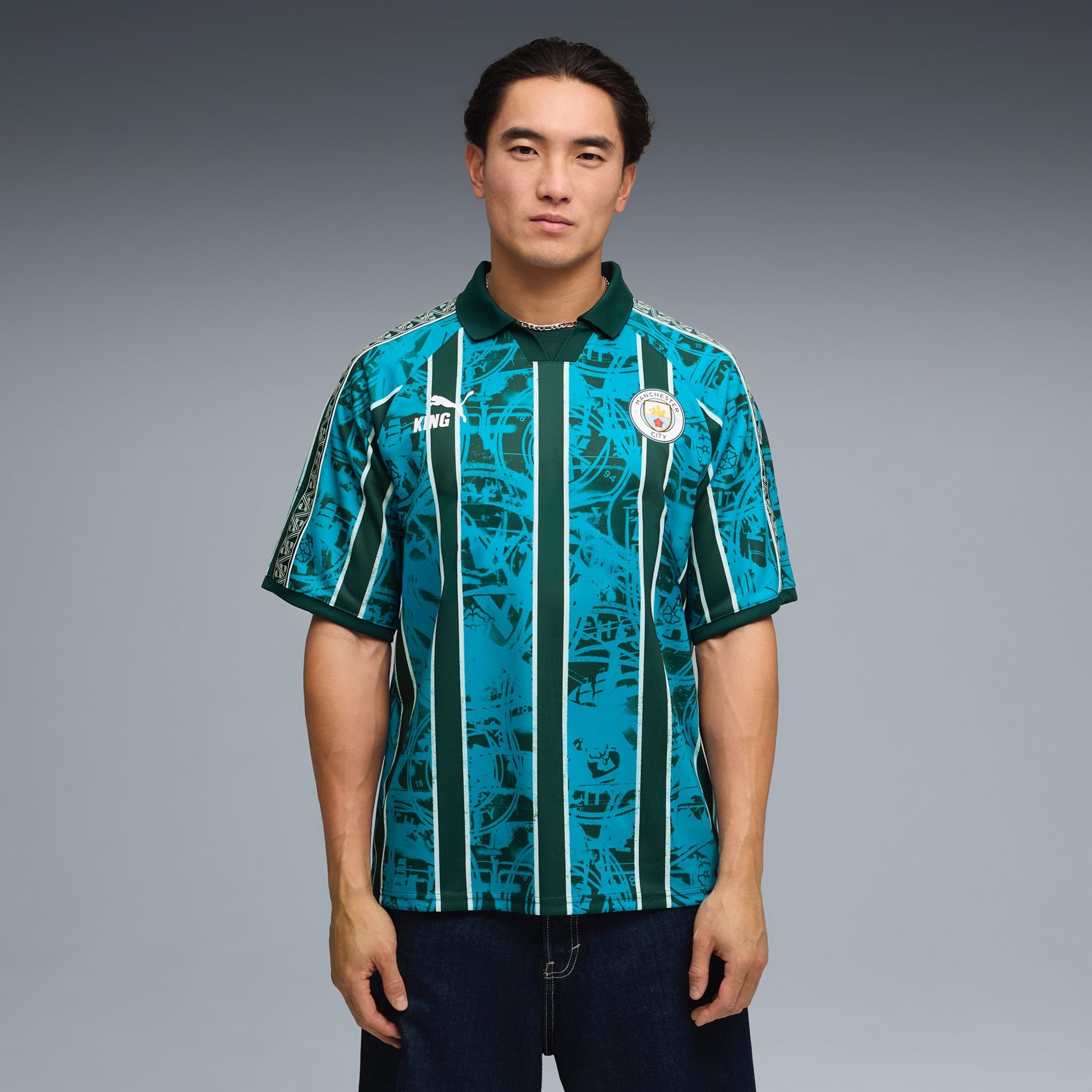 Manchester City KING Retro Jersey Official Jerseys PUMA 