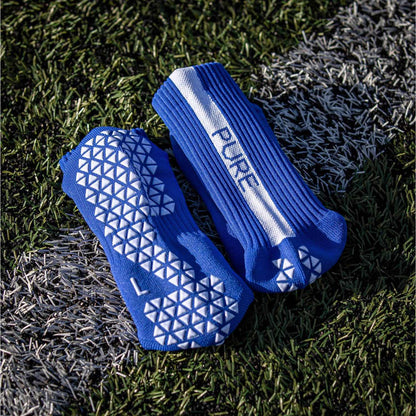 Pure Grip Socks Blue Grip Socks Pure 