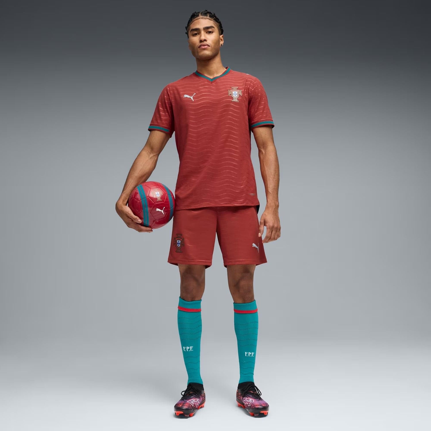 Portugal Authentic Home Official Jerseys PUMA 