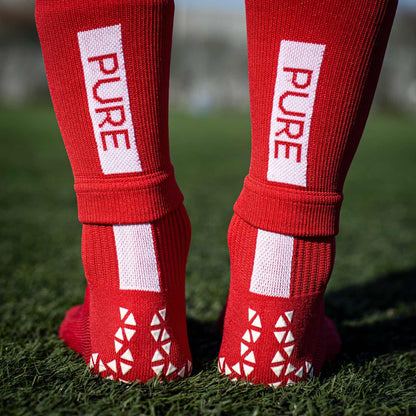 Pure Sleeves Long Red Soccer Sleeves Pure 