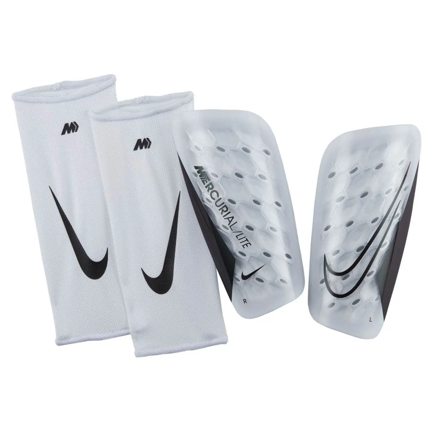 Nike Mercurial Lite Shin Guards Nike White / Black XS 