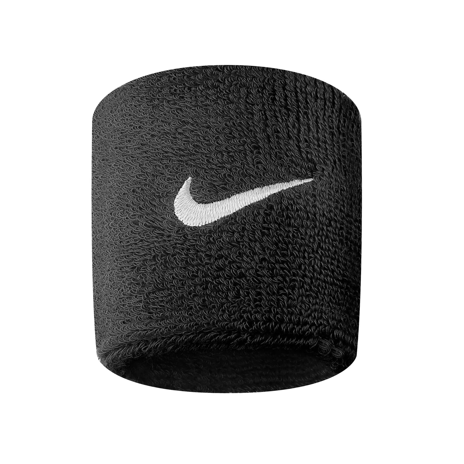 Nike Swoosh Wristbands Wristbands Nike Black ONE SIZE 