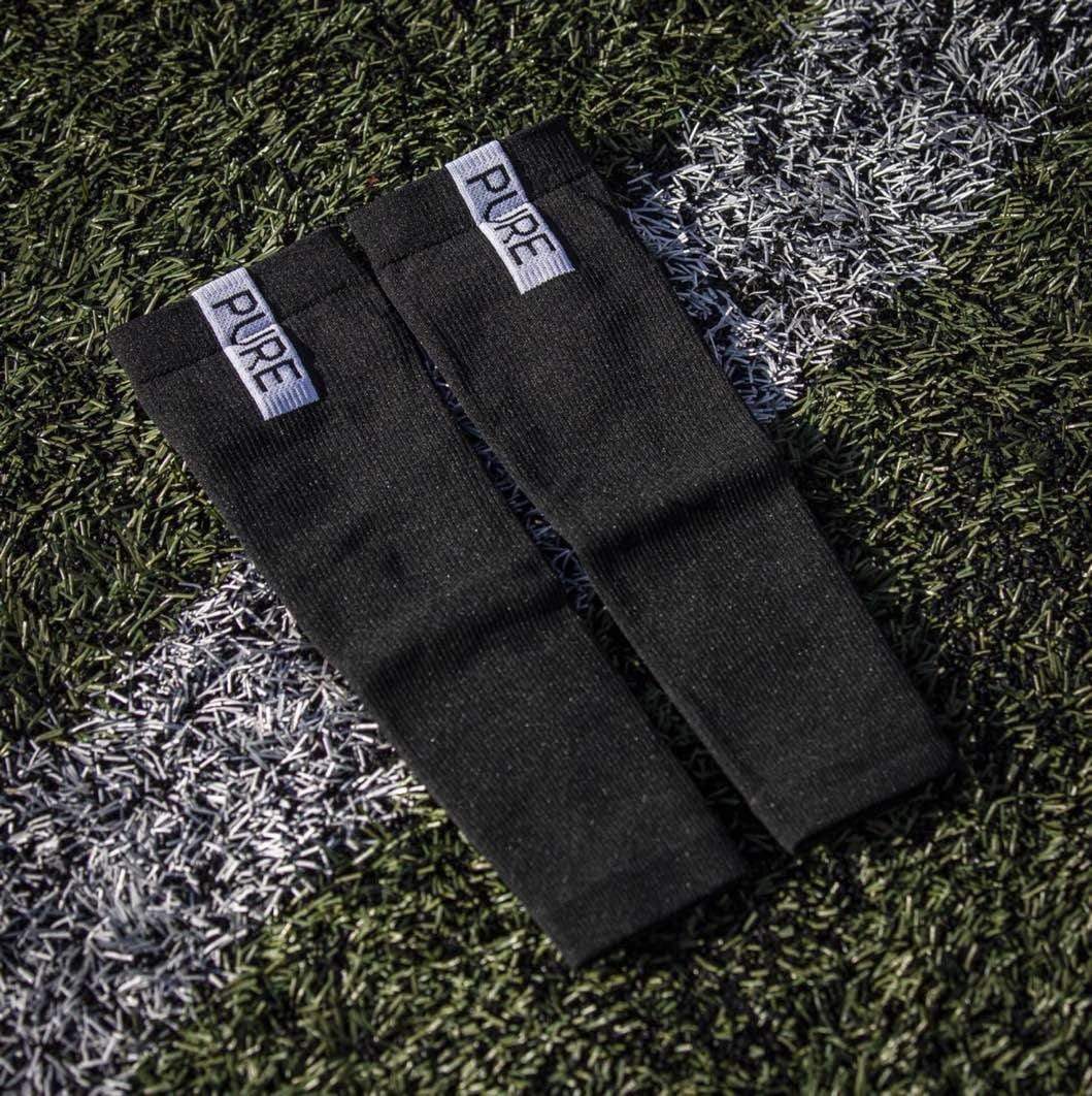 Pure Sleeves Black Soccer Sleeves Pure 